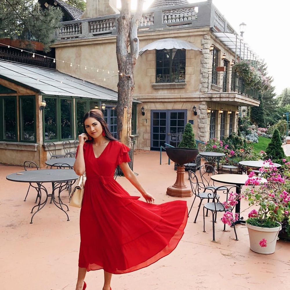 Rachel Parcell Red Dress size XS